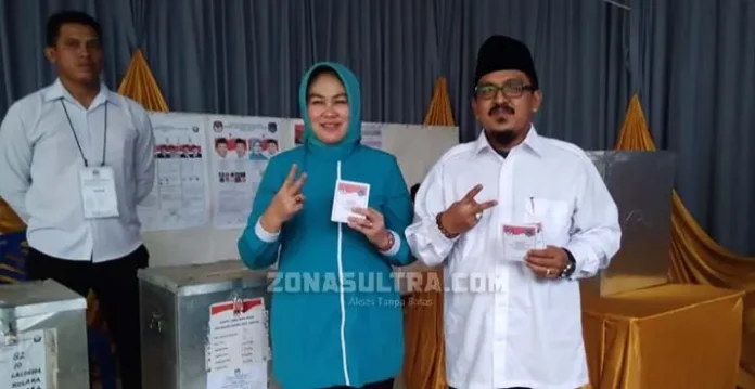 Pilbup Kolaka, Paslon Berani Memilih di TPS Dekat Rumah Masing-masing