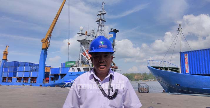 Supervisi Operasional PT Pelindo IV Kendari Kriman Liambo