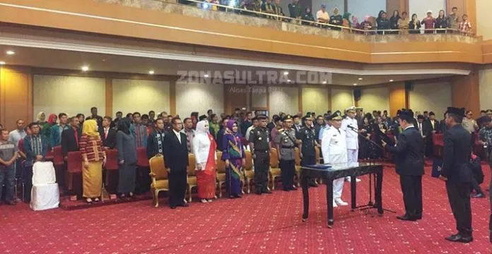 Resmi Jadi Pj Bupati Konawe, Tasman Taewa Diimbau Jaga Netralitas ASN di Pilkada