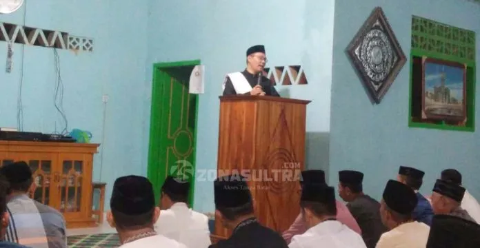 Safari Ramadan Plt Walikota Kendari di Labibia, Warga Keluhkan Infrastruktur Jalan