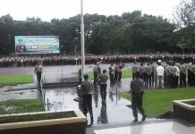 Turunkan 2/3 Kekuatan, Polda Sultra Mulai Pergeseran Pasukan ke TPS Turunkan 2/3 Kekuatan, Polda Sultra Mulai Pergeseran Pasukan ke TPS