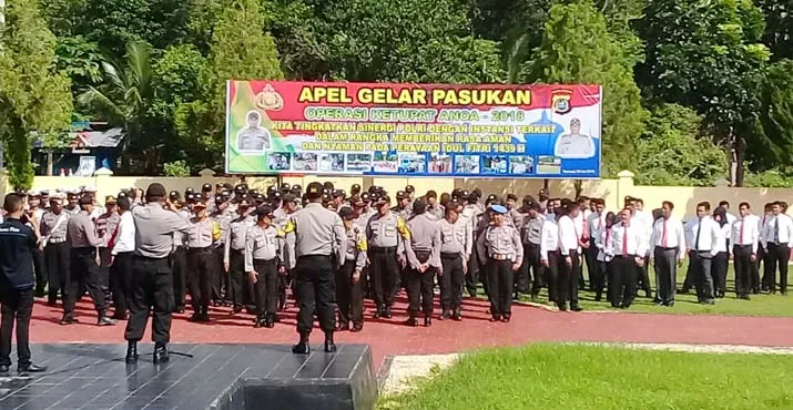 Amankan Lebaran, 100 Personel Polres Buton Siaga