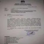 Beredar Surat KPU Kolaka Timur Akan Laksanakan PSU di Lima TPS Beredar Surat KPU Kolaka Timur Akan Laksanakan PSU di Lima TPS