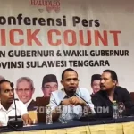 Aman Unggul di Hitung Cepat THI, Puluhan Massa Padati Hotel Swissbel Aman Unggul di Hitung Cepat THI, Puluhan Massa Padati Hotel Swissbel