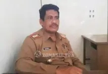 H-10 Lebaran Disperindag Muna Gelar Pasar Murah Mandiri Kepala Disperindag Muna, Sukarman Loke