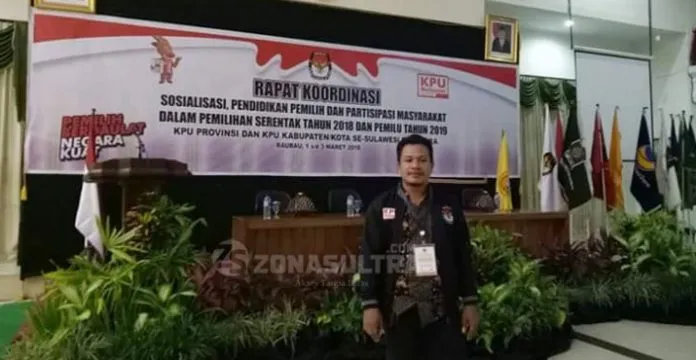 Sekretaris KPU Konkep Zulkifli