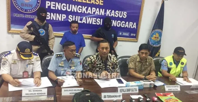 Bawa Sabu, Guru Honorer Asal Aceh Diciduk BNNP Sultra