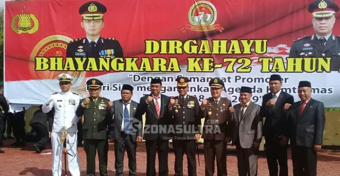 Perayaan HUT Bhayangkara ke 72, Begini Pesan Kapolres Buton