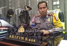 38 Warga Konawe Meninggal di Jalanan Kepala Satlantas Polres Konawe Iptu Arifin