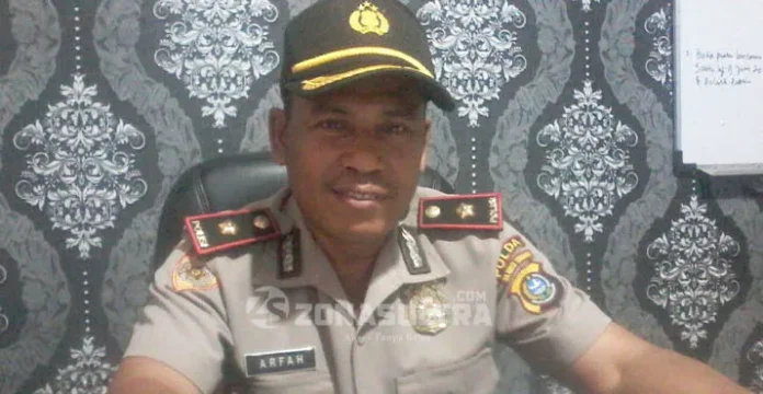 Kompol Arfah, Kapolsek Poasia
