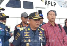 Titik Tabrakan Kapal di Wawonii Dipasangkan Bui, Nahkoda Diminta Waspada M Israyadi, Kepala KSOP Kendari