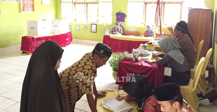 Partisipasi Pemilih di TPS 13 Kadia Menurun, Paslon Aman Tetap Menang