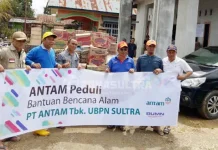 Setelah Kolaka, ANTAM Kembali Bantu Korban Banjir di Koltim Setelah Kolaka, ANTAM Kembali Bantu Korban Banjir di Koltim