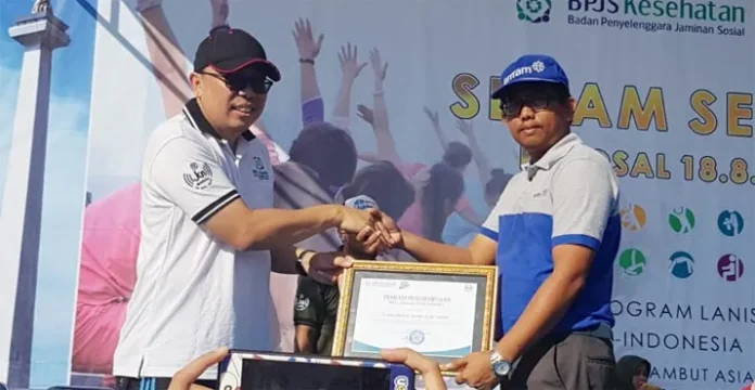 ANTAM UBPN Sultra Terima Penghargaan dari BPJS Kesehatan