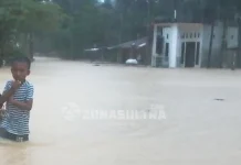 Banjir Wanggu Datang Lagi, Tagana Kota dan Provinsi Siaga Temani Pengungsi Derita Korban Banjir Wanggu, Bolak Balik Pindahkan Barang Sejak Subuh