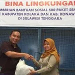 Bulog Sultra Salurkan 500 Paket Sembako Gratis Bulog Sultra Salurkan 500 Paket Sembako Gratis