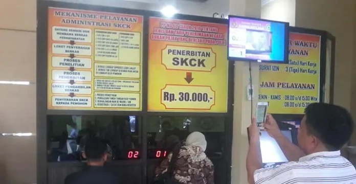 Sudah 610 Bacaleg yang Mengurus SKCK, Pelayanan Polda Dipuji