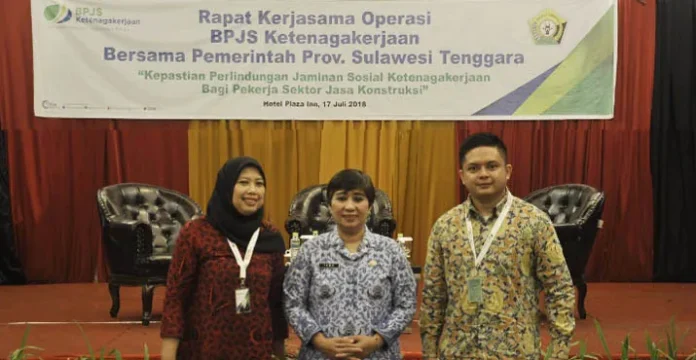 bpjs ketenagakerjaan 1 BPJS Ketenagakerjaan Kendari Sasar Pekerja Konstruksi di Sultra