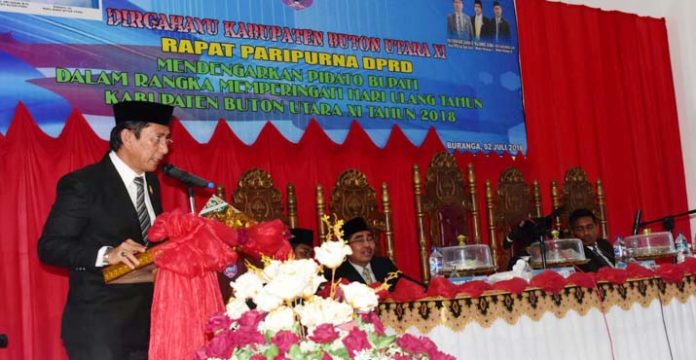 DPRD Gelar Sidang Paripurna Peringati HUT Butur ke-11