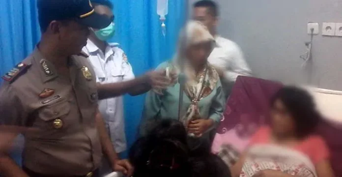 Dianiaya Suami, Ibu Muda Ini Babak Belur Hingga Kepala Robek