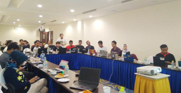 Training GNI, AJI dan Google Ajak Jurnalis Sultra Perangi Hoaks