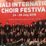 Grup Vokal Asal Sultra Wakili Indonesia di Ajang Bali Internasional Choir Festival 2018 Anoa Sforzando Choir
