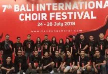 Grup Vokal Asal Sultra Wakili Indonesia di Ajang Bali Internasional Choir Festival 2018 Anoa Sforzando Choir