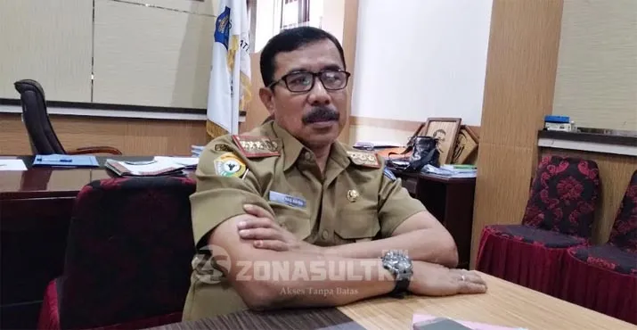 Sekretaris daerah (Sekda) Kabupaten Wakatobi Muh Ilyas Abibu