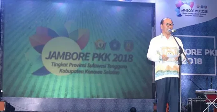 Bupati Konsel Resmi Tutup Jambore PKK Tingkat Provinsi