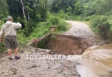 Jembatan Putus, Wagub Sultra Terpilih Batal Temui Warga Latoma Jembatan Putus, Wagub Sultra Terpilih Batal Temui Warga Latoma