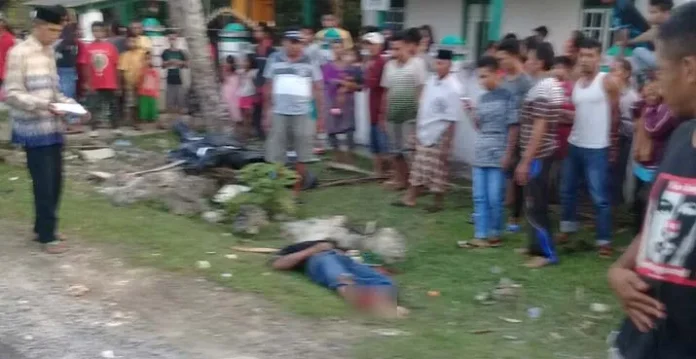 Truk Dan Motor Tabrakan di Muna, Pengendara Motor Tewas di Tempat