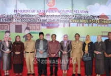 Diskusi Tata Kelola Keuangan Desa, Pemda Konsel Gandeng DPR RI dan BPK Diskusi Tata Kelola Keuangan Desa, Pemda Konsel Gandeng DPR RI dan BPK