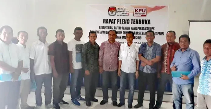 kpu butur Sebulan Usai Pilgub, Pemilih di Butur Bertambah 1000-an