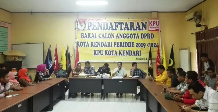 Berikut Bacaleg Kota Kendari yang Terverifikasi KPU