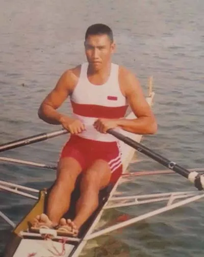 Lasmin, Pedayung Sultra yang Dipercaya Bawa Obor Asian Games