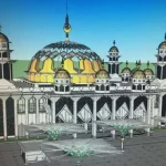 Pemprov Sultra Bakal Renovasi Masjid Agung Al-Kautsar Masjid Agung Al-Kautsar