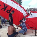 Mati Mesin, Pesawat Trike Aquilla PK-S 156 Mendarat Darurat di Perairan Sombano Mati Mesin, Pesawat Trike Aquilla PK-S 156 Mendarat Darurat di Perairan Sombano