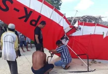 Mati Mesin, Pesawat Trike Aquilla PK-S 156 Mendarat Darurat di Perairan Sombano Mati Mesin, Pesawat Trike Aquilla PK-S 156 Mendarat Darurat di Perairan Sombano