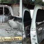Mobil Operasional PT Wahana Surya Agro Terbakar Mobil Operasional PT Wahana Surya Agro Terbakar