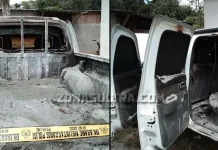 Mobil Operasional PT Wahana Surya Agro Terbakar Mobil Operasional PT Wahana Surya Agro Terbakar