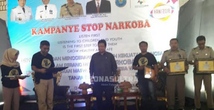 Pelajar dan Masyarakat Muna Nyatakan Perang terhadap Narkoba