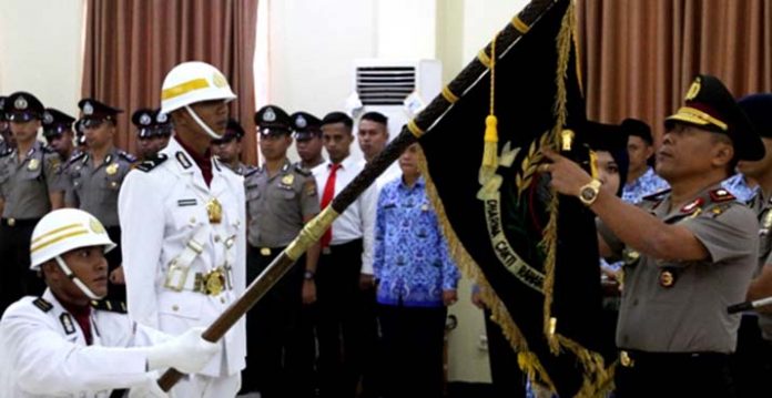 Tradisi Pencucian Pataka, Kapolda Sultra Berpesan Polisi Jaga Komitmen