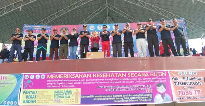 Pemkab Buton Kampanye Germas Untuk Tingkatkan Kesehatan Masyarakat