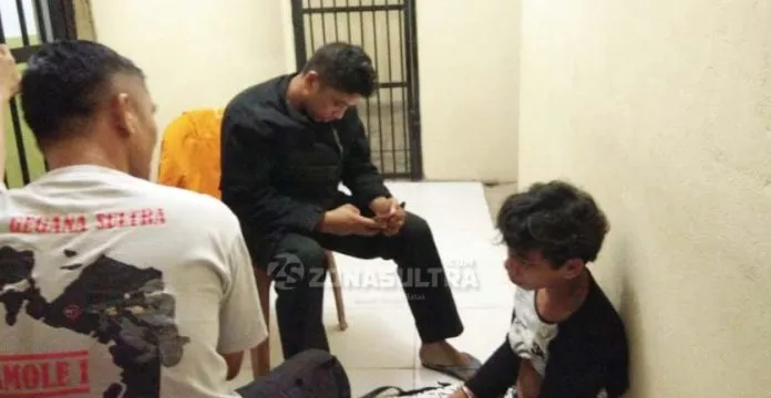 pencuri motor 1 Polsek Lasolo Ciduk Buronan Curanmor Asal Konawe