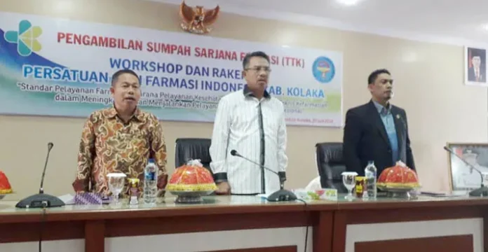81 Tenaga Farmasi Sultra Diambil Sumpahnya di Kolaka