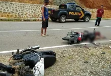 Dua Motor Saling Tabrak di Kolut, Satu Pengendara Tewas di Tempat Dua Motor Saling Tabrak di Kolut, Satu Pengendara Tewas di Tempat