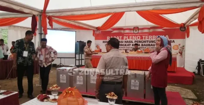 AS Thamrin-Monianse Menang di Pilwali Baubau