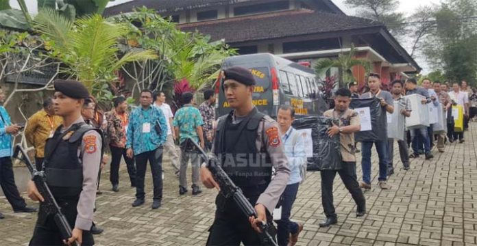 Polda Terjunkan 473 Personel, Pengamanan Pleno KPU Dibagi Tiga Ring