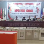 Hasil Pleno KPU Tetapkan Pasangan KSK-GTS Pemenang Pilkada Konawe Hasil Pleno KPU Tetapkan Pasangan KSK-GTS Pemenang Pilkada Konawe