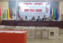 Hasil Pleno KPU Tetapkan Pasangan KSK-GTS Pemenang Pilkada Konawe Hasil Pleno KPU Tetapkan Pasangan KSK-GTS Pemenang Pilkada Konawe